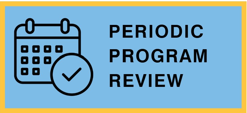 Period Program Review button