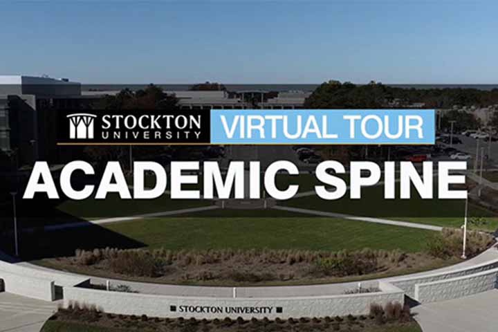 Title slate for Virtual Tour Series - Academic Spine video