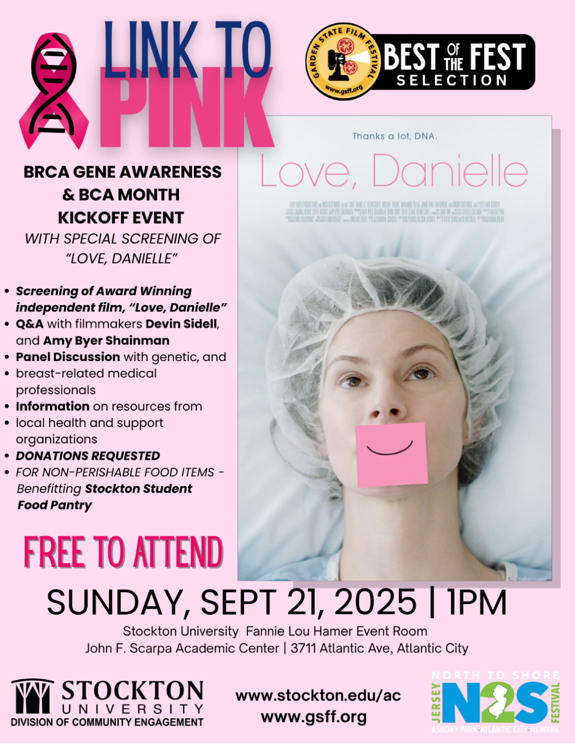 LINK TO PINK Flyer