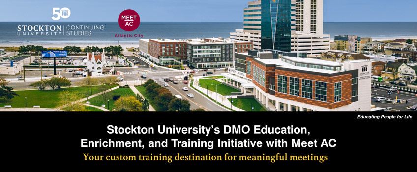 Stockton University's DMO Education, Enrichment, and Training Initiative with Meet AC