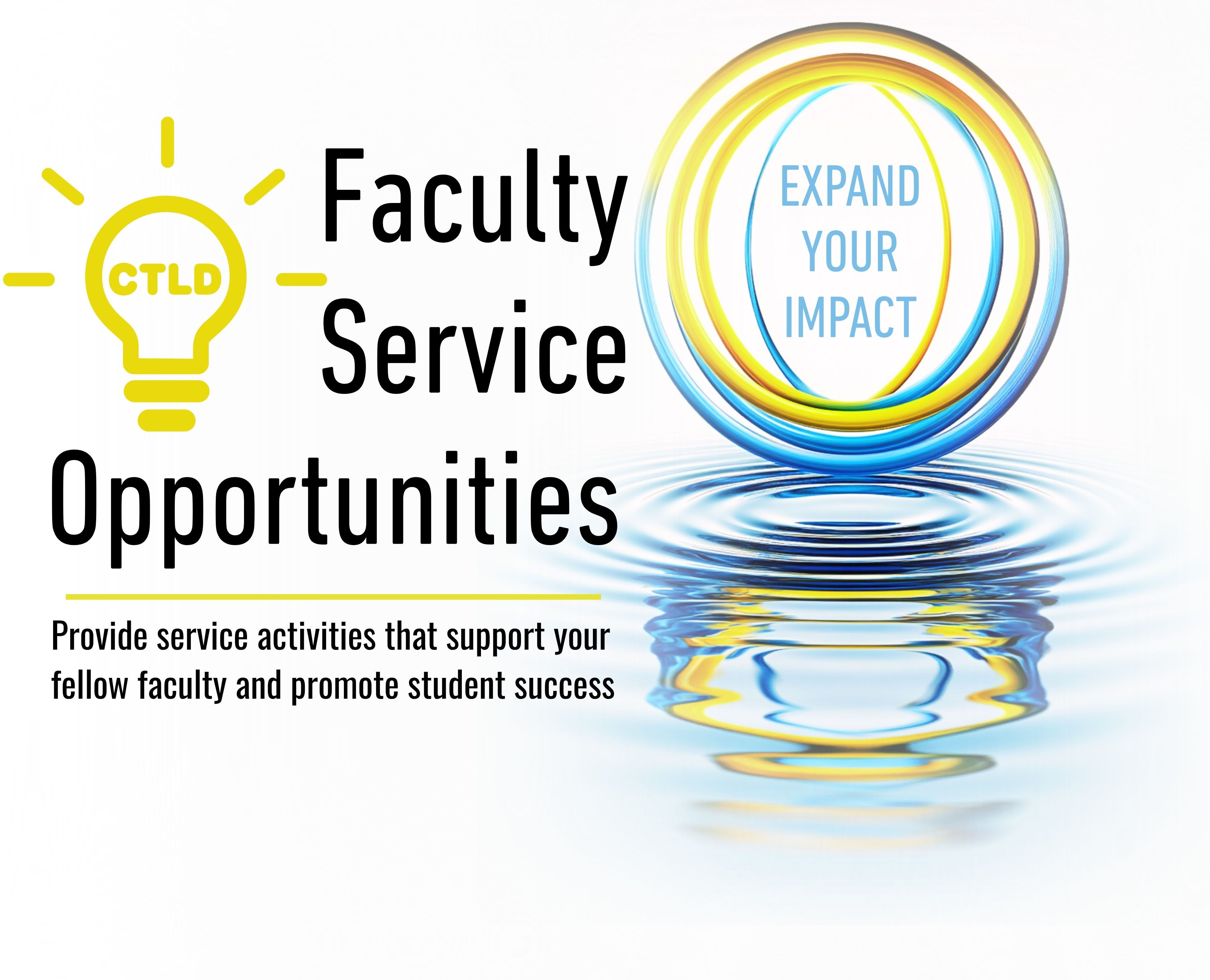 Faculty Service Campaign Logo