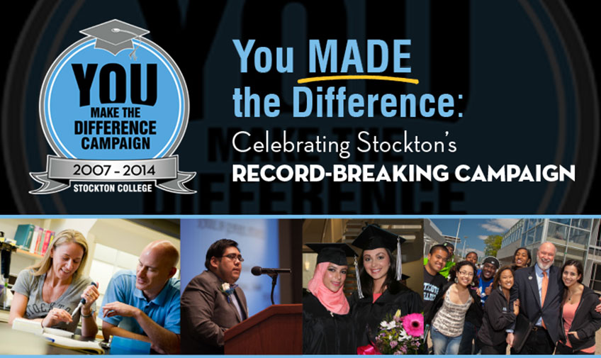 You Made the Difference: Celebrating Stockton's Record-Setting Campaign