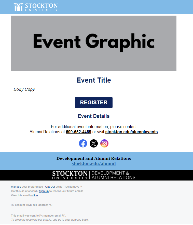Invitation template