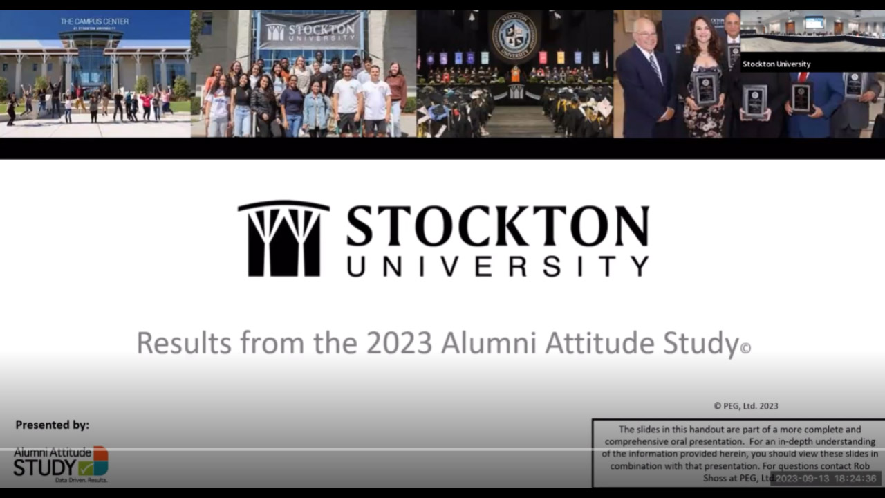 Stockton Alumni Survey