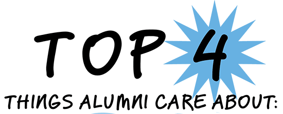 Top 4 things alumni care about