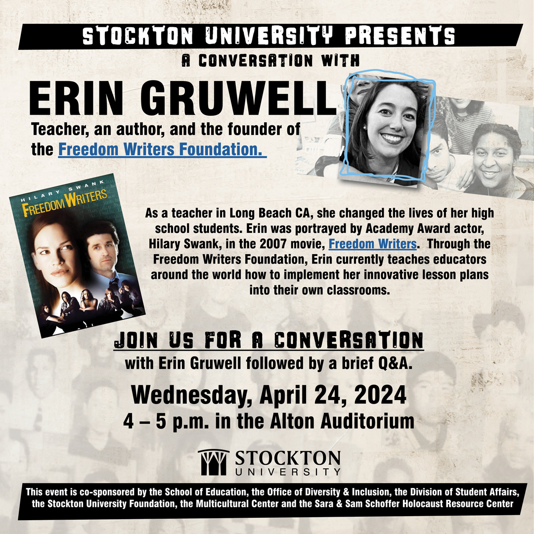 Conversation with Erin Gruwell Poster