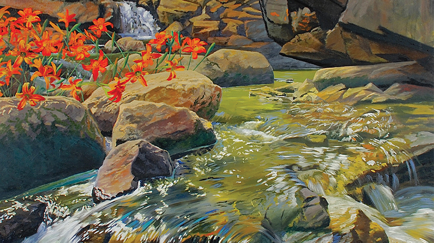 "Fox Creek" by David Ahlsted