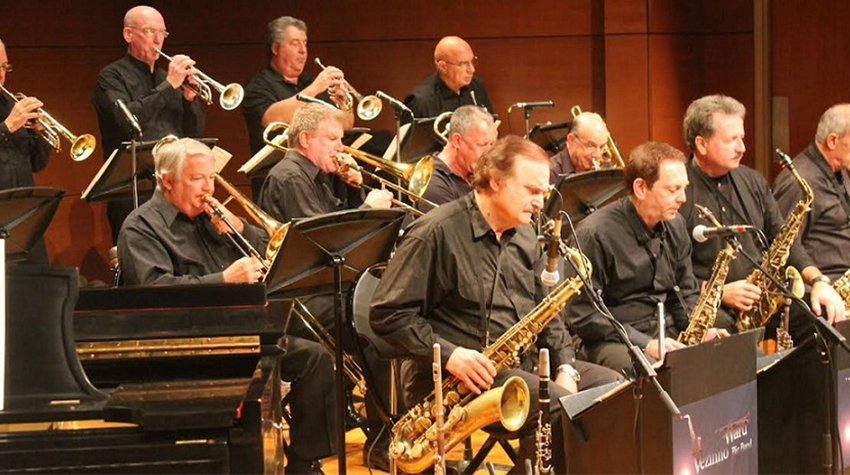 Ed Vezinho & the Jim Ward Big Band's performances are a staple at Stockton University.