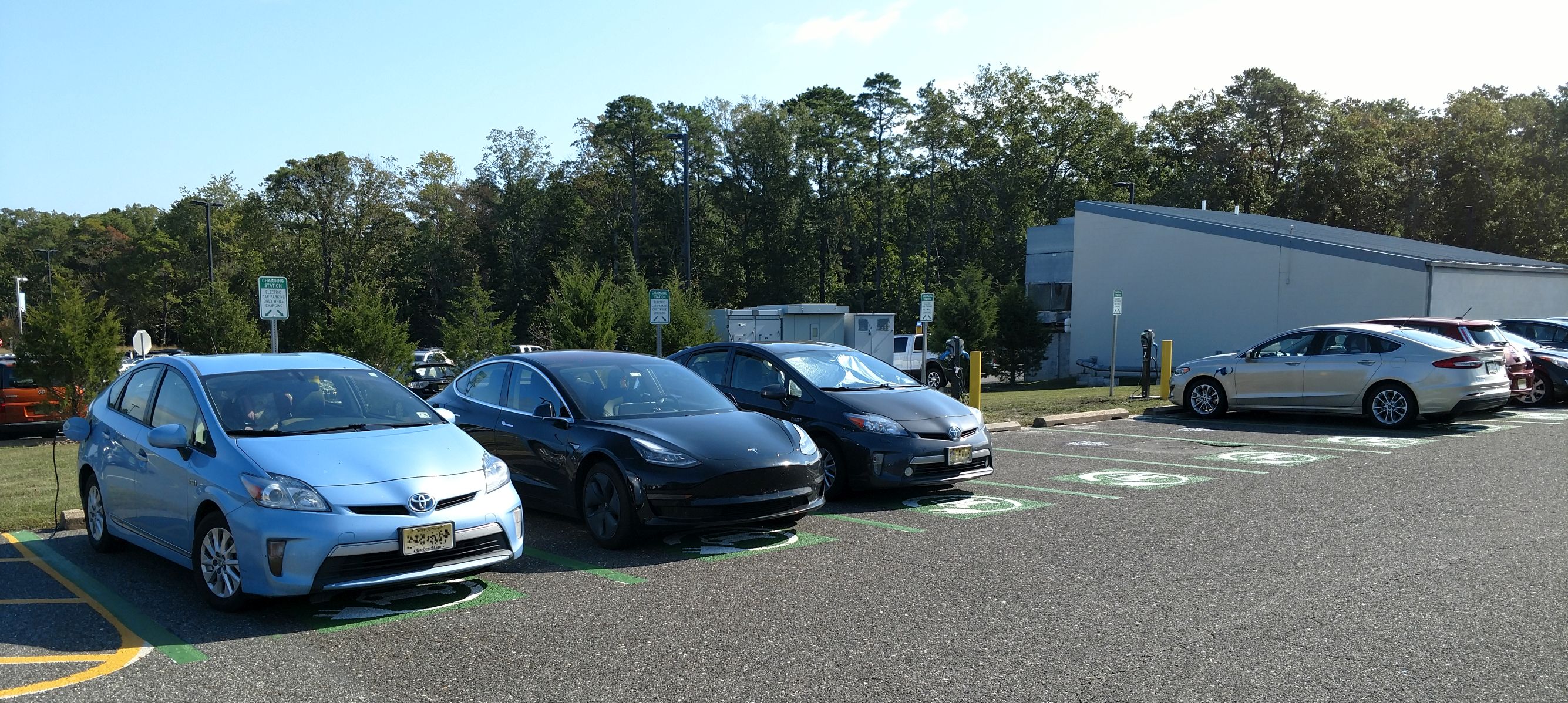 Lot 1 Electric Vehicle Charge Station