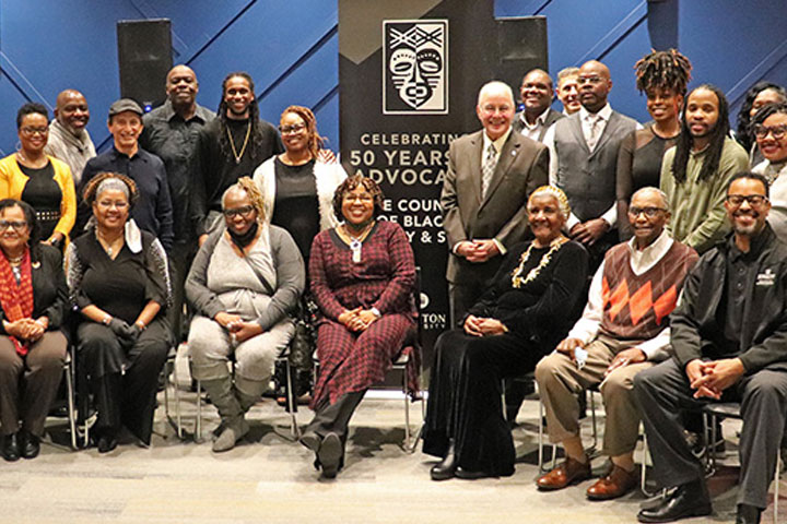 Council of Black Faculty & Staff group photo