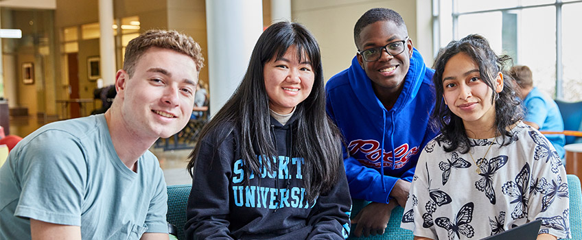 smiling students