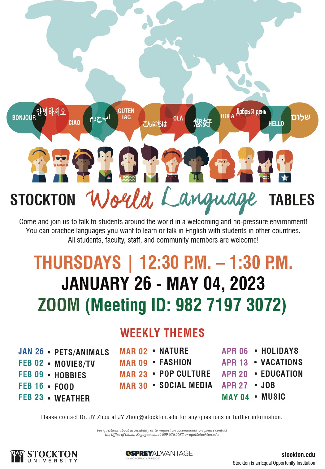 Stockton World Language Tables