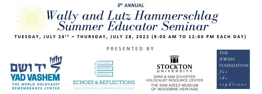 5th Annual Wally and Lutz Hammerschlag Summer Educator Seminar