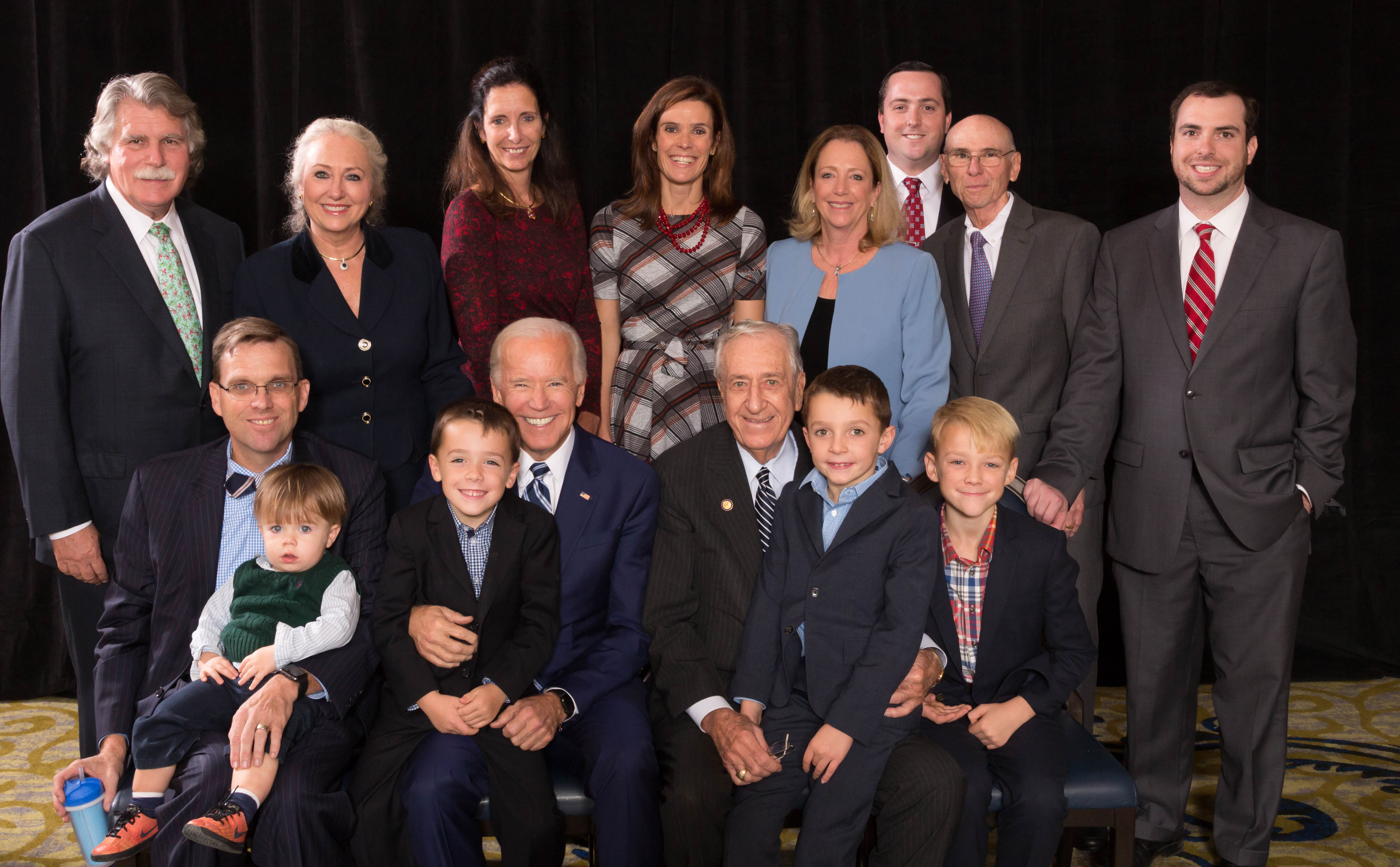 Hughes family with Joe Biden Hughes family with Joe Biden