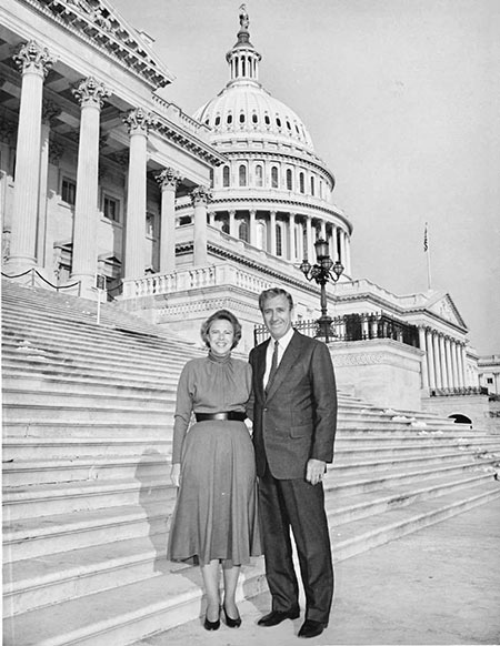 William and Nancy Hughes at Capital William and Nancy Hughes at Capital