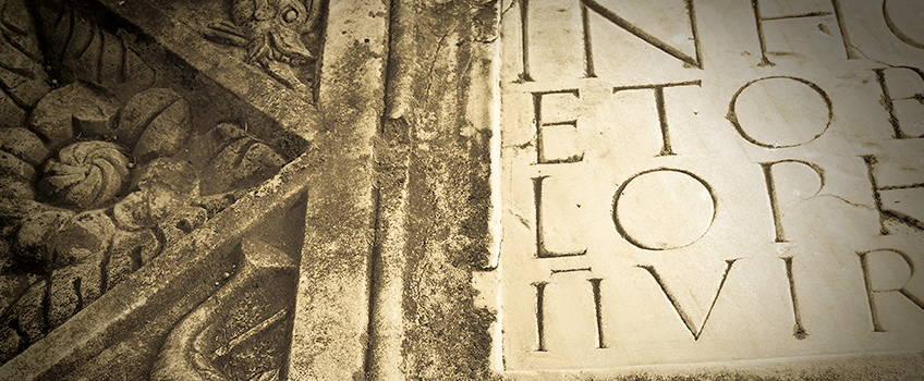 Photo of Ancient Roman Tablet Photo of Ancient Roman Tablet