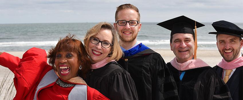 Graduation at the Beach Graduation at the Beach