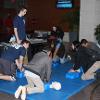 Mike Clancy, Connor Masterson Teaching "30 Second Hands-Only CPR"