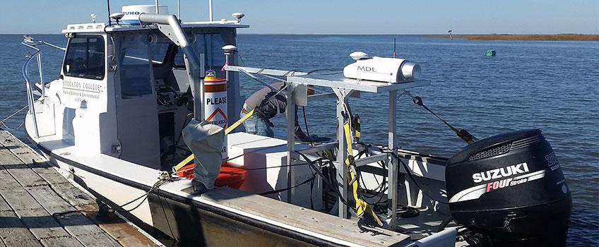DynaScan boat-mounted LiDAR DynaScan boat-mounted LiDAR
