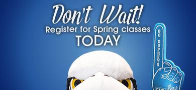 Register for Spring Classes Register for Spring Classes