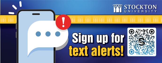 Sign up for text alerts