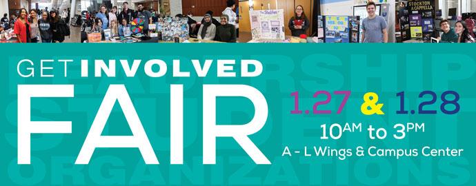 Attend the Get Involved Fair Attend the Get Involved Fair