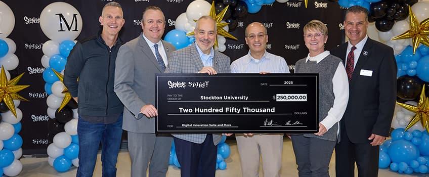 Spencer’s and Spirit Donations to Stockton Foundation Reach $1 Million Spencer’s and Spirit Donations to Stockton Foundation Reach $1 Million