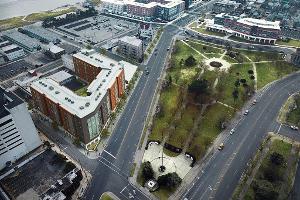 Aerial rendering of Atlantic City Campus Phase II