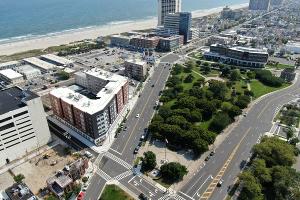 Aerial view of Atlantic City Campus Phase II (7.15.23)