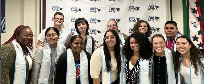 Stoles given out to Stockton's first-gen Class of 2024 Stoles given out to Stockton's first-gen Class of 2024
