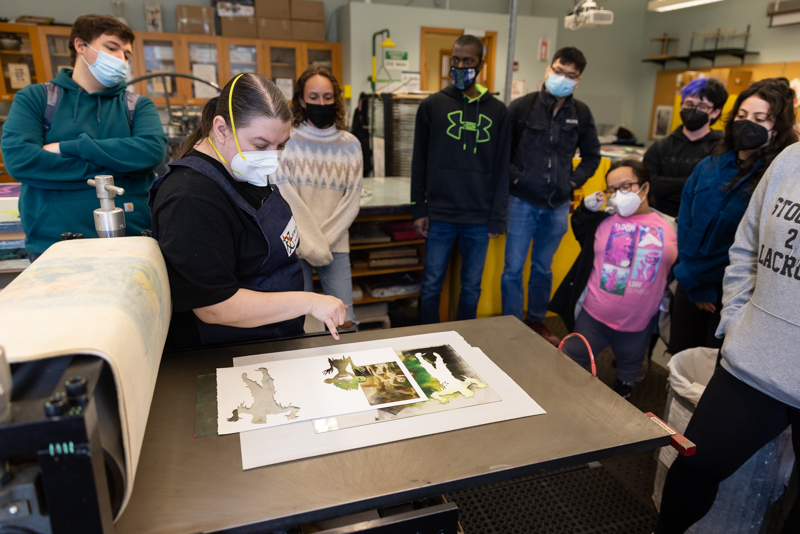 Printmaking Demo Printmaking Demo