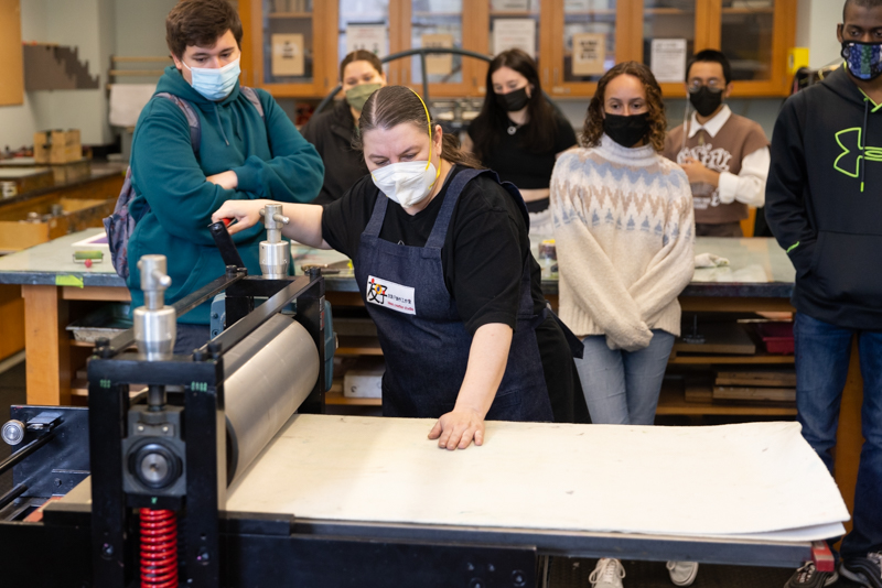 Printmaking Demo Printmaking Demo