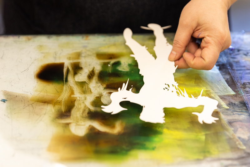 Printmaking Demo Printmaking Demo