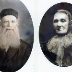 Simcha and Sara Helig, original settlers, 1882