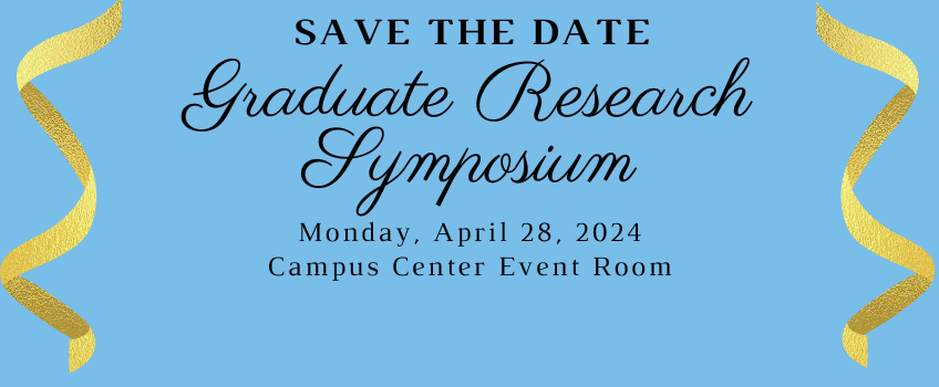 Graduate Research Symposium - April 28, 2025