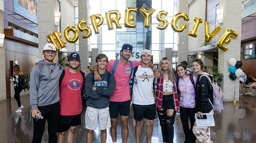 Students at Ospreys Give Students at Ospreys Give