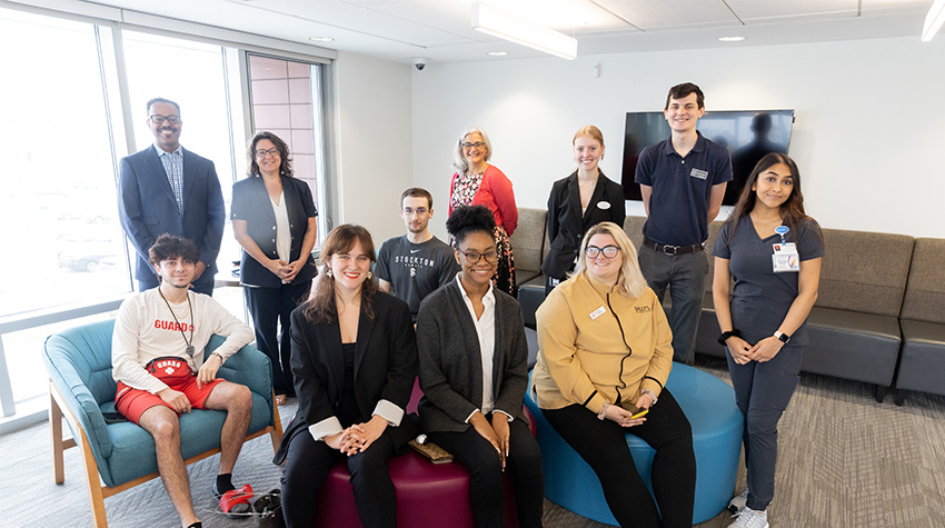 Students with Brian K. Jackson, Leamor Kahanov, and AmyBeth Glass (Live, Work, Learn) Students with Brian K. Jackson, Leamor Kahanov, and AmyBeth Glass (Live, Work, Learn)