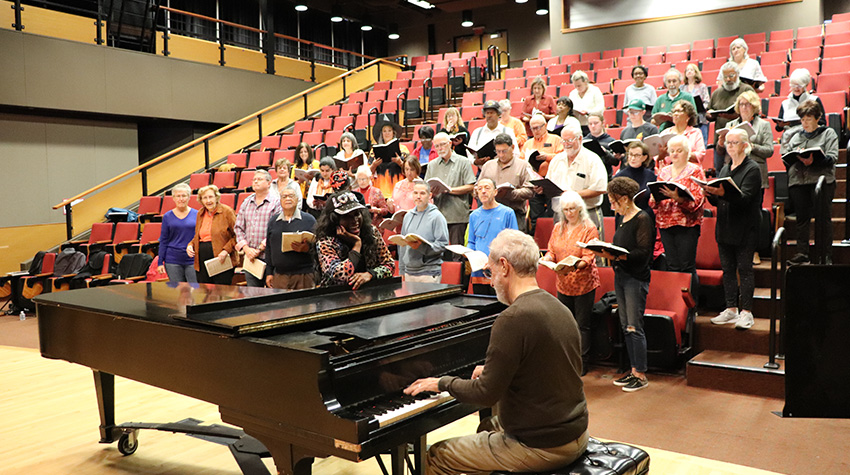 Messiah rehearsals Messiah rehearsals