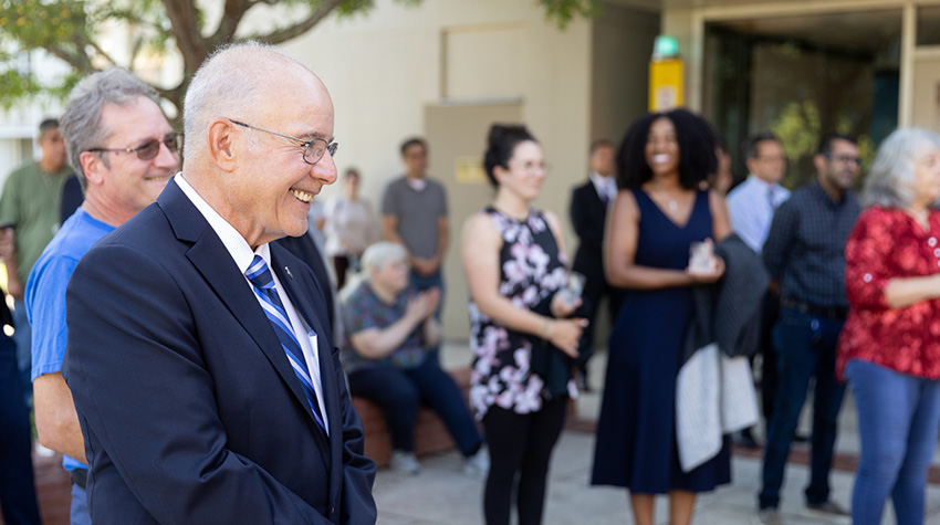 Kesselman at the SFT Park Dedication Kesselman at the SFT Park Dedication
