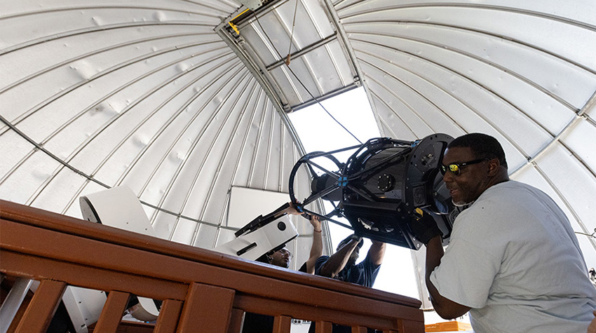 Launch of new telescope Launch of new telescope