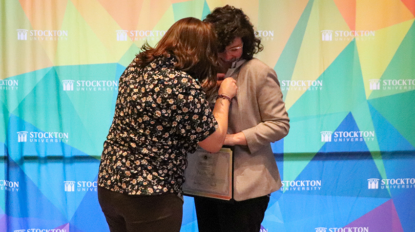 Students had the choice of having members of the WGSC/CAPS, significant others, family members, or friends participate in a pinning ceremony. Students had the choice of having members of the WGSC/CAPS, significant others, family members, or friends participate in a pinning ceremony.