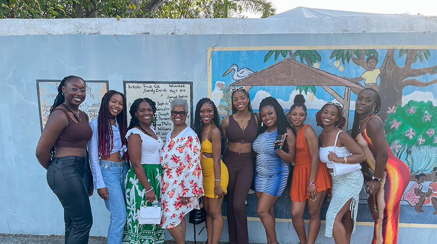 The students went sightseeing in the Caribbean as a part of their conference experience. The students went sightseeing in the Caribbean as a part of their conference experience.
