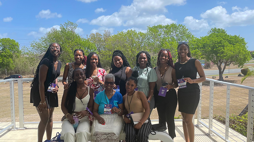 The students went sightseeing in the Caribbean as a part of their conference experience. The students went sightseeing in the Caribbean as a part of their conference experience.