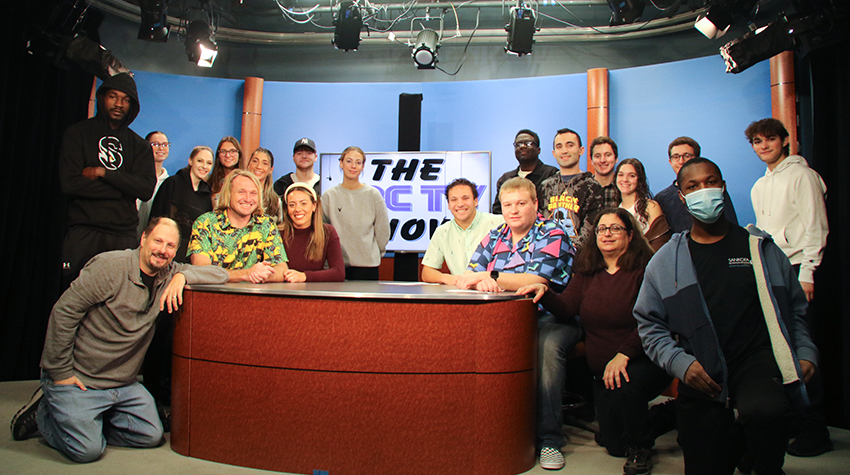 The whole class with Professor Ludovich and Ben and Jordan Gravy. The whole class with Professor Ludovich and Ben and Jordan Gravy.