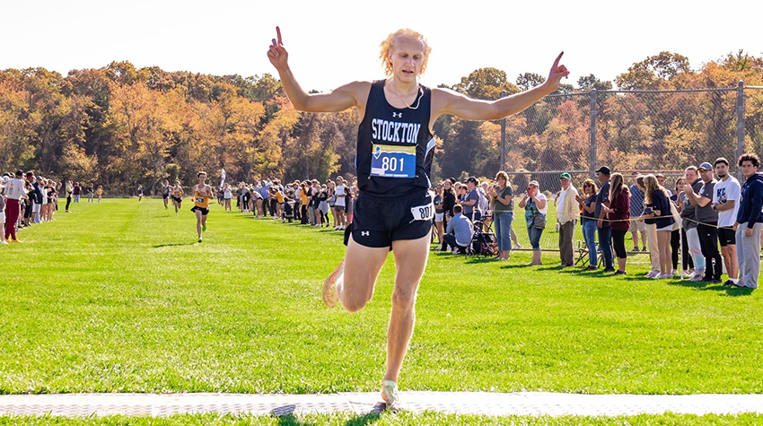 Junior Erik Ackerman was named the NJAC Runner of the Year after winning the conference’s individual championship in October. Junior Erik Ackerman was named the NJAC Runner of the Year after winning the conference’s individual championship in October.
