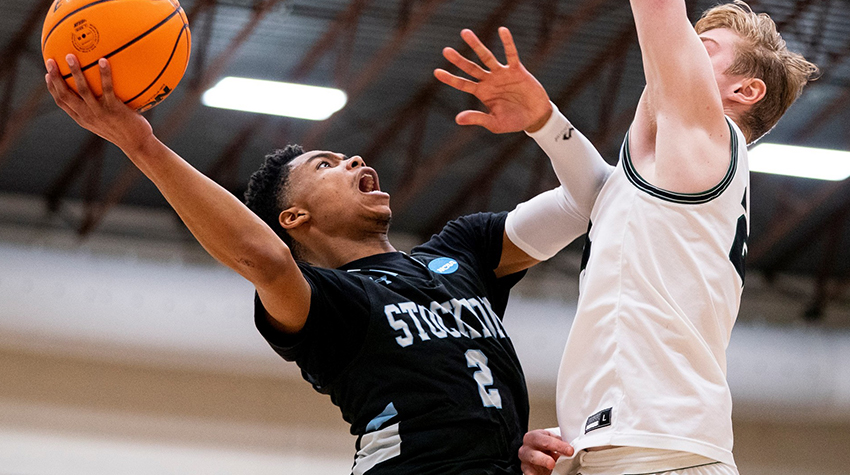 Senior Kyion Flanders was named the NJAC Co-Defensive Player of the Year. Senior Kyion Flanders was named the NJAC Co-Defensive Player of the Year.