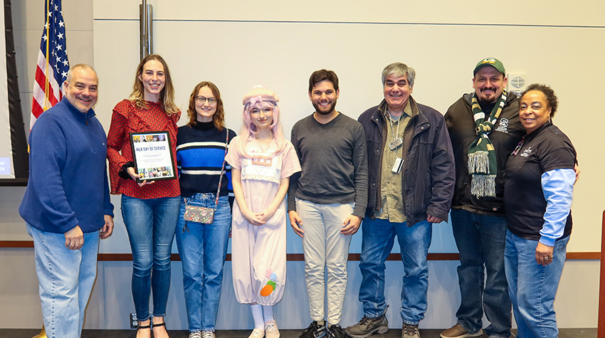 Day of Service Community Engagement Awards Student Club/Organization Recipient: Pine Barrens Birding Club Day of Service Community Engagement Awards Student Club/Organization Recipient: Pine Barrens Birding Club