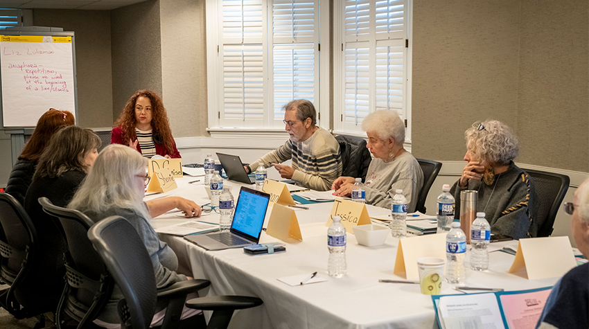 Attendees worked on their projects individually and in workshop groups throughout the weekend.  Attendees worked on their projects individually and in workshop groups throughout the weekend.