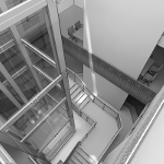Stairwell rendering