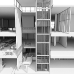 Stairwell rendering
